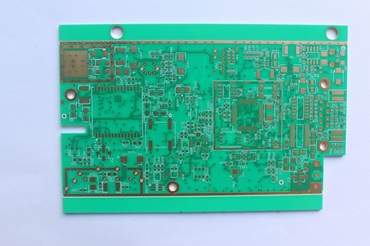 6 layer RF board,Rogers 4350B+FR4,Hybrid stackup